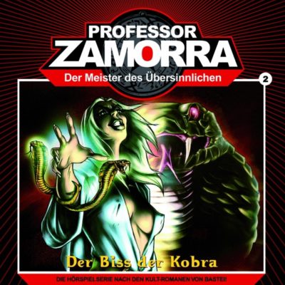 Professor Zamorra (02) – Der Biss der Kobra – Cover